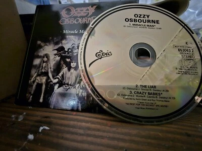 Ozzy Osbourne, Miracle Man,3 Track Maxi CD(1988,CBS,UK)Top Rarität,1A Zustand!!! - Bild 1 von 4