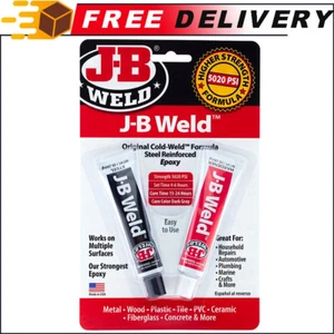 J-B Weld 8265S Original Cold-Weld Steel Reinforced Epoxy, 5020 PSI - 2 oz. - Picture 1 of 10