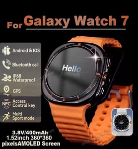 Watch 7 Ultra  Smart Watch Men Outdoor Sport Man IP68 Upgraded Smartwatch - Picture 1 of 16