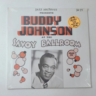 Buddy Johnson at the Savoy Ballroom Jazz Archives 12" LP [VINYL NEW/SEALED] - Image 1 of 3