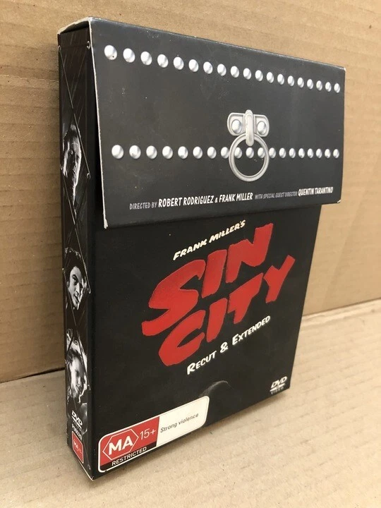DVD -  SIN CITY : RECUT & EXTENDED -  2 Discs & Graphic Novel - Region 4 - Image 1 of 1