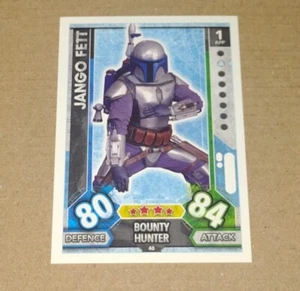 TOPPS STAR WARS FORCE ATTAX UNIVERSE tcg card - JANGO FETT L35 - Picture 1 of 2