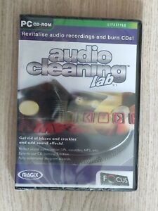 Magix Audio Cleaning Lab PC CD Rom V.1 Factory Sealed 