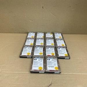 Server Hard Drives HP 72GB 10K RPM SAS 2.5in ProLiant Lot of 14 Tested - Picture 1 of 9