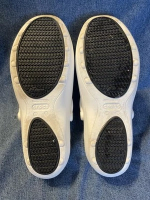 Crocs Bistro No Slip Blanco Mujer Talla 10 Foto 1 de 4