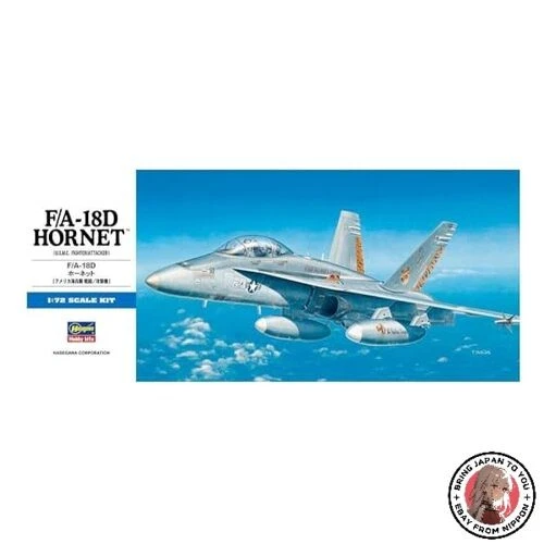 NUOVO Hasegawa 1/72 F/A-18D Hornet - Immagine 1 di 1