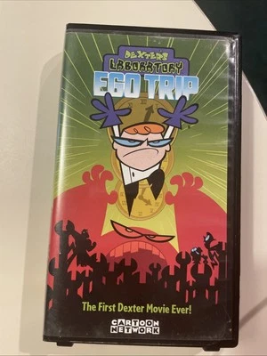 Dexters Laboratory - Ego Trip (VHS, 2000, Black Modified Clam) - Image 1 of 3