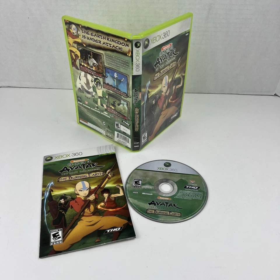 Avatar: The Last Airbender - The Burning Earth (Microsoft Xbox 360, 2007) - Imagem 1 de 1