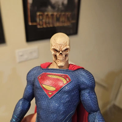 CUSTOM 1/6 12" Skull Head Sculpt Skeletor Scorpion Death Dealer Ghostrider B - Image 1 of 4