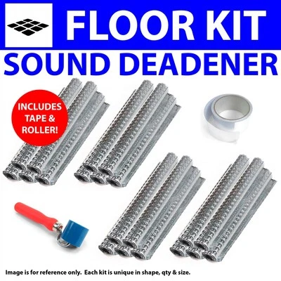 Heat & Sound Barrier 1953-1970 Jeep CJ/DJ Floor Pro+ Kit Tape & Roller - Изображение 1 из 4