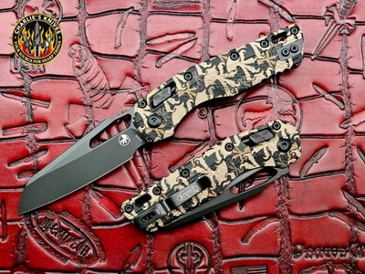 Microtech MSI Ram-Lok Manual Tri-Grip Polymer Claw Burst Camo 210T-1PMCWC-Z4 - Image 1 of 4