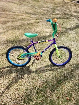 RARE Vintage 1990's Murray USA Kids Team YIKES Pencils Nickelodeon Bicycle - Image 1 of 4