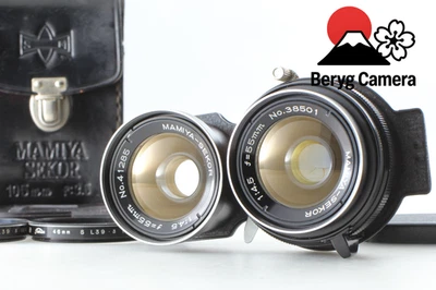 [COMO NUEVO + Estuche] Lente gran angular Mamiya Sekor 55mm f4.5 TLR C33... - Imagen 1 de 4