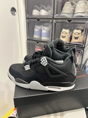 Jordan 4 Retro SE Lona Negra GS Foto 1 de 4