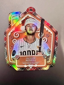 2024 Topps Holiday Jackson Merrill RC Ornament Box Loader San Diego Padres - Picture 1 of 2