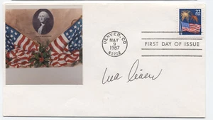 Ivar Giaever (nobel prize physics 1973) autograph on FDC [S.4602] - Picture 1 of 3