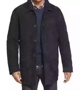 BRIONI For Neiman Marcus Reversible Leather Cashmere Jacket Large Green Black - Picture 1 of 15