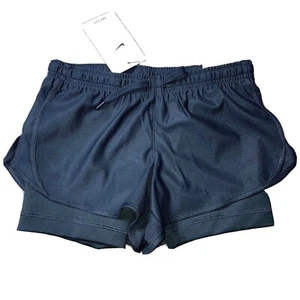 Nike Big Girls Dri-Fit Tempo Running Shorts Size Small XS Training DO7119-010 - Picture 1 of 2