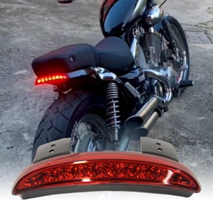 Red LED Rear Turn Signal Running Brake Light Indicator For Yamaha XV 535 750 250 - Picture 1 of 12