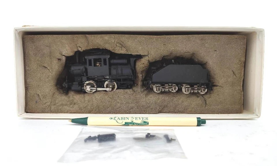 Locomotora de vapor y licitadora Gem Brass Reading escala HO A5a Foto 1 de 3