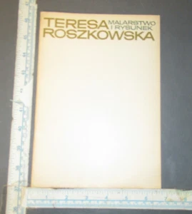 VINTAGE GALLERY EXHIBITION CATALOG TERESA ROSZKOWSKA 1968 - Foto 1 di 6