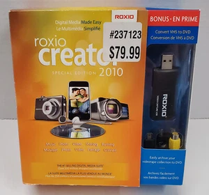 Roxio Creator 2010 Special Edition Digital Media Suite Brand New Sealed - Picture 1 of 4