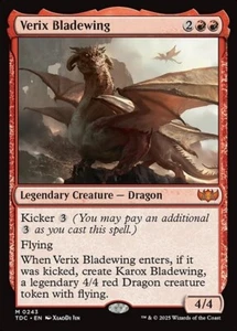 *MtG: 2x VERIX BLADEWING - Commander Tarkir: Dragonstorm Mythic - magicman* - Bild 1 von 1