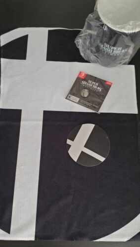 Super Smash Bros. Ultimate Collector's Set: Towel, Cup, Pin, Sticker