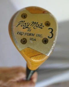 Tru-Form Play Mate RH Junior 3 Wood Club Golf Pride Victory Grip 33" - Imagen 1 de 11