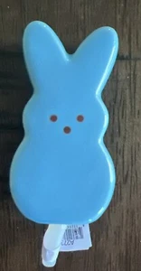 Nora Fleming Platter Charm Mini RETIRED BLUE PEEP—BUNNY Easter A273 Peeps Candy - Picture 1 of 7