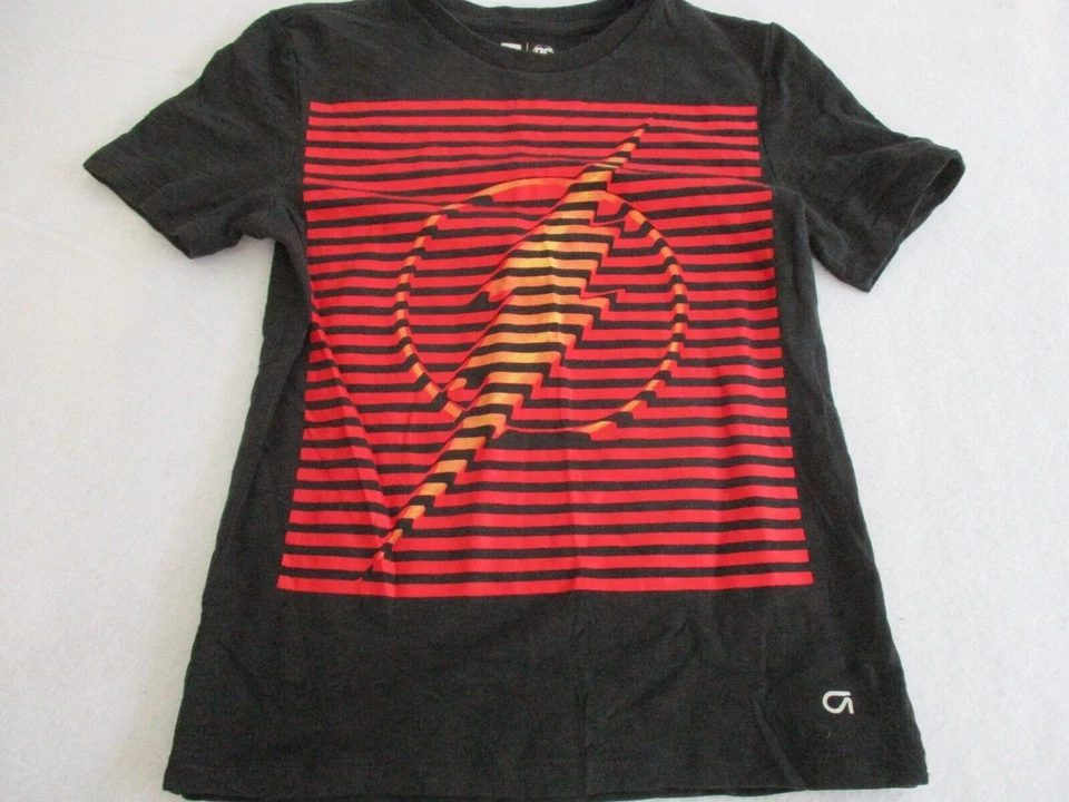 Gap Kids DC Flash Logo Black T-Shirt sz L - Image 1 of 4
