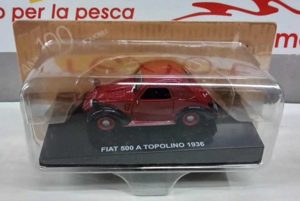 FIAT 500A TOPOLINO 1936  - SERIE EDICOLA 1/43 - Immagine 1 di 1