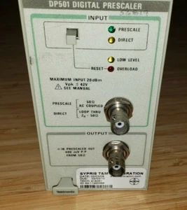 Preescalador digital Tektronix DP501 100 Mhz - 1,3 Ghz div por 16 - Imagen 1 de 6
