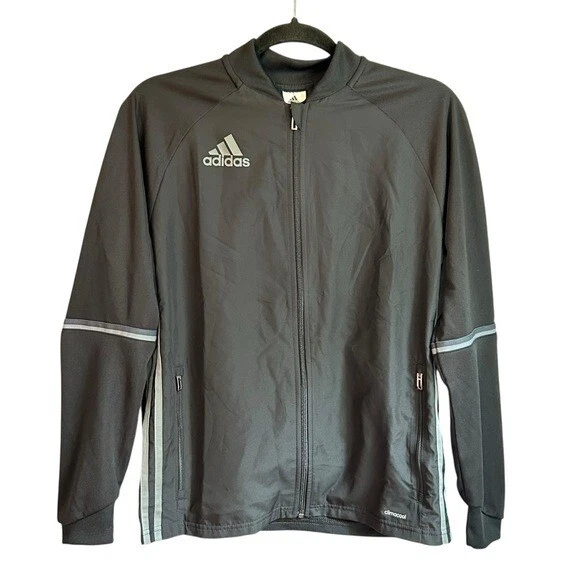 adidas Youth CONDIVO 16 SOCCER ATHLETIC TRAINING BLACK Jacket SZ US Large NEW - Image 1 of 4