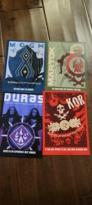 2013 SDCC COMIC CON ESCLUSIVA CBS STAR TREK PROMO CARD SET DI 4 KOR DURAS MOGH - Foto 1 di 1