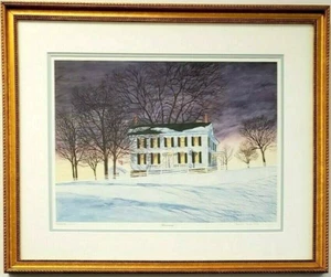 Barbara Ernst Prey "Homecoming" Framed Matted Limited Edition Lithograph 165/200 - Picture 1 of 8