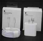 OEM Original Genuine Apple iPhone Lightning Charger Cable 6ft 20W Power Adapter