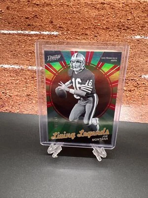 2023 PANINI PRESTIGE LIVING LEGENDS XTRA POINTS  #LL-23 JOE MONTANA /399 - Image 1 of 4