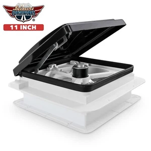 RV Trailer Camper 11" Roof Vent Fan COMPLETE UNIT 12 Volts - Bild 1 von 12