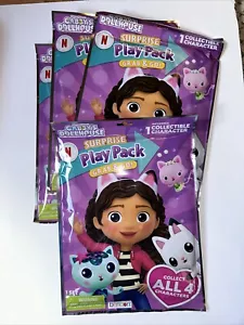 4 Lg Gabby's Dollhouse Suprise Play Pack Grab & Go Crayons Sticker Coloring Book - Picture 1 of 5