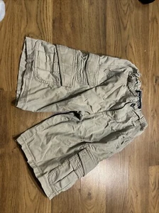 Iron Co Khaki Adjustable Cargo Short Boy Size Medium (7-8). (B24-6-4) - Picture 1 of 4