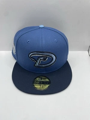 NUEVA ERA 59FIFTY ARIZONA DIAMONDBACKS SOMBRERO AJUSTADO TALLA 7 3/8 GRIS UV  Foto 1 de 4