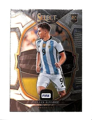 2022-23 PANINI SELECT FIFA SOCCER 3 JULIAN ALVAREZ RC - Image 1 of 2