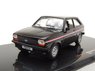 Ford Fiesta MK1 Avus 1978 Nero Modellino 1:43 Ixo Models - Immagine 1 di 4