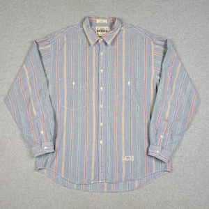 Camisa Levi's vintage para hombre XL a rayas manga larga con botones San Francisco - Imagen 1 de 8