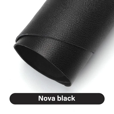 WUTAEpsom couro de bezerro grão integral semi-vege curtido em relevo 1,6-1,8 mm 1 pés quadrados - Imagem 1 de 4