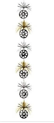 Amscan International Cascade Column Decoration Hollywood 7ft - Image 1 of 3