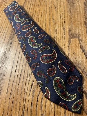 Corbata de cachemira de seda Brooks Brothers usada en excelente estado para hombre EE. UU. etiqueta negra para hombre " Foto 1 de 4