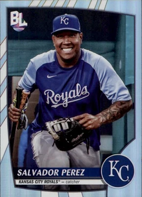 2023 Topps Big League #250 Salvador Perez Rainbow Foil - Image 1 of 2