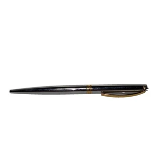 Penna a sfera Tiffany & Co in acciaio inox e bordo oro - Made in Germany - Foto 1 di 11